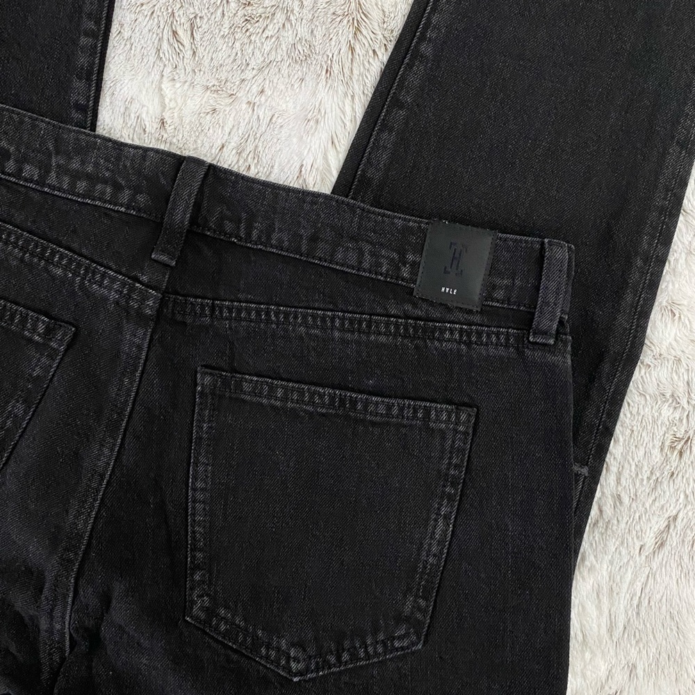 HALE Women Boyfriend Jeans | High Rise Straight Leg Boyfriend Jeans | Straight - Picture 9 of 11